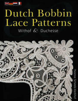 Yvonne Scheele-Kerhof - 50 Dutch Bobbin Lace Patterns. Withof and Duchesse