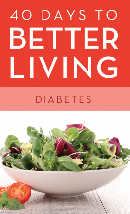 Scott Morris - 40 Days to Better Living—Diabetes