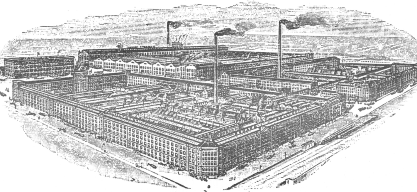 An artists view of Messrs Howard and Bulloughs Ltd Globe Works Accrington - photo 6