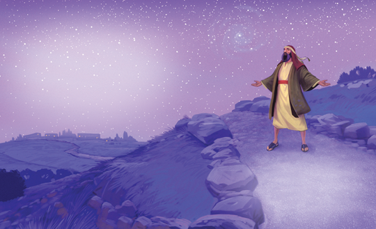 Abram soon to be known as Abraham looked across the valley The stars above - photo 14