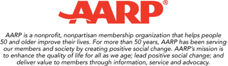 AARP is a nonprofit nonpartisan membership organization that helps people 50 - photo 2