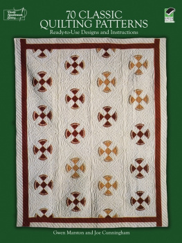 Gwen Marston 70 Classic Quilting Patterns. Ready-to-Use Designs and Instructions