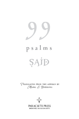 SAID 99 Psalms