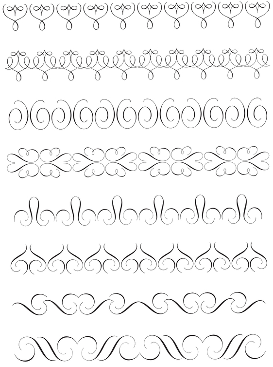 850 Calligraphic Ornaments for Designers and Craftsmen - photo 28