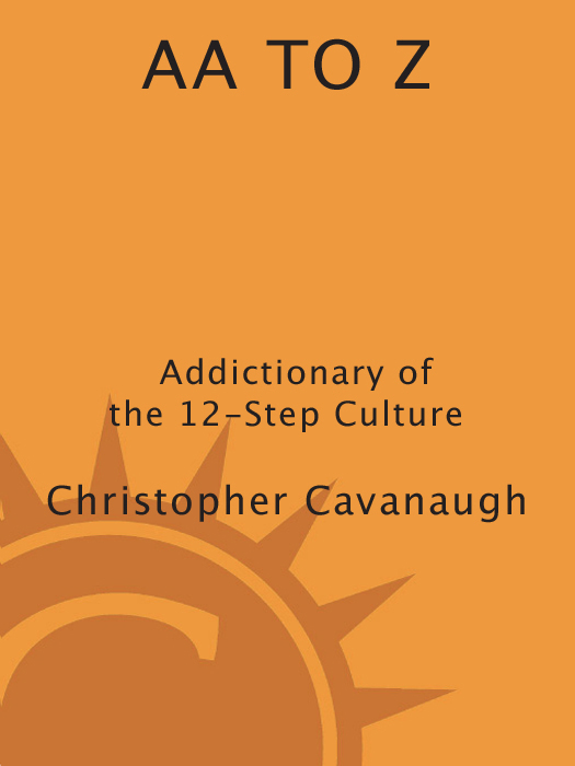 AA to Z An Addictionary of the 12-Step Culture - image 1