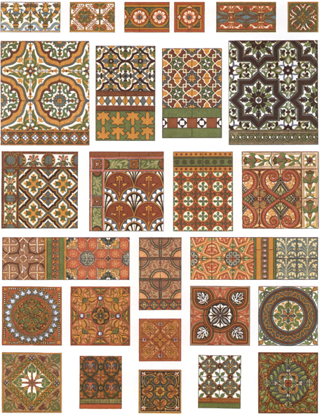 400 Traditional Tile Designs in Full Color - photo 13