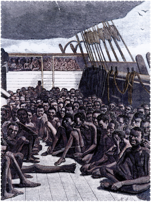 Image Credit Library of Congress Hundreds of African captives were loaded onto - photo 2