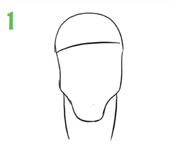 1 Start with big shapes such as the head and neck 2 Add smaller shapes - photo 3