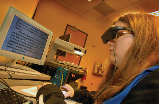 Image Credit Don Petersen This girl reads text on a computer screen with the - photo 6