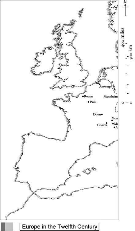 MAP III The Eastern Mediterranean and Holy Land in the Twelfth Century - photo 3