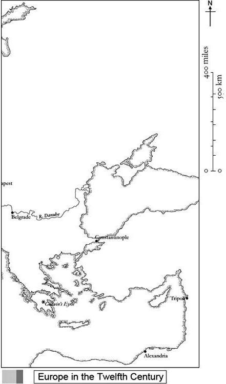 MAP III The Eastern Mediterranean and Holy Land in the Twelfth Century - photo 5