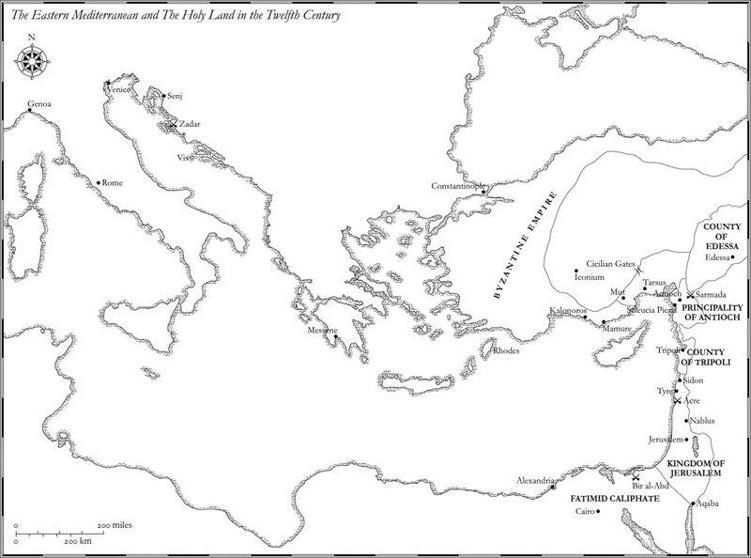 MAP IV The Routes to the Third Crusade - photo 6