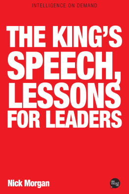 Nick Morgan The Kings Speech