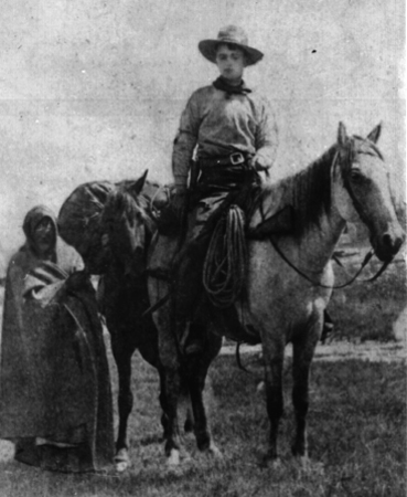 Image Credit National Archives This photo of a Pony Express rider was taken in - photo 2