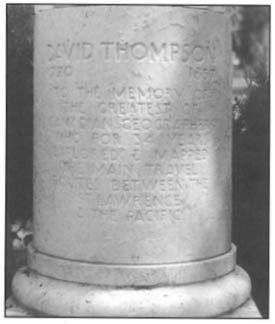 NO PORTRAIT No portrait of David Thompson was ever made during his lifetime - photo 8