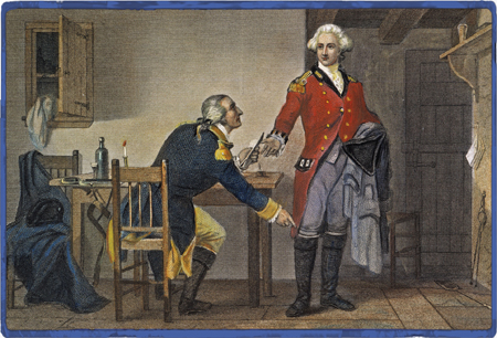 Image Credit The Granger Collection New York Benedict Arnold left meets - photo 6