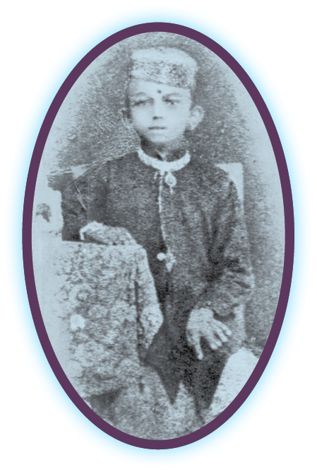 Oldest known picture of Gandhi at the age of seven in 1876 When Gandhi was - photo 6