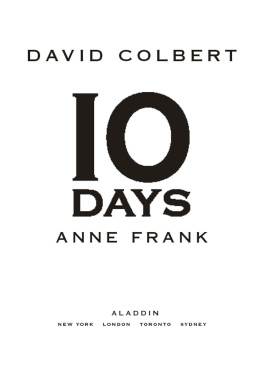 David Colbert - Anne Frank