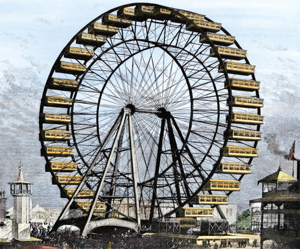 Image Credit North Wind Picture Archives via AP Images The first Ferris wheel - photo 14