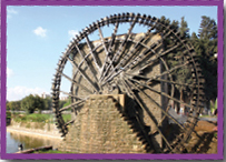 Image Credit Shutterstockcom waterwheelA large wheel that is turned by the - photo 4