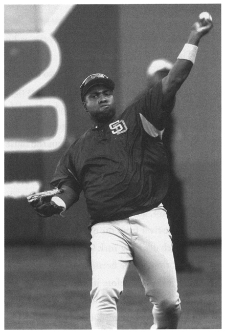 Tony warms up before the 1998 World Series begins in 1998 APWide World - photo 6