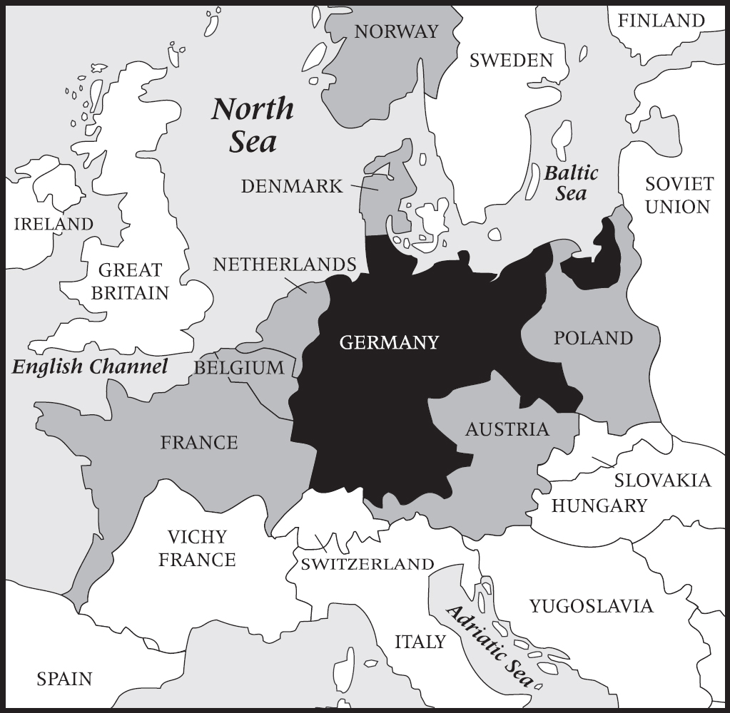 Image Credit Enslow Publishers Inc This map shows Europe in August 1940 By - photo 2