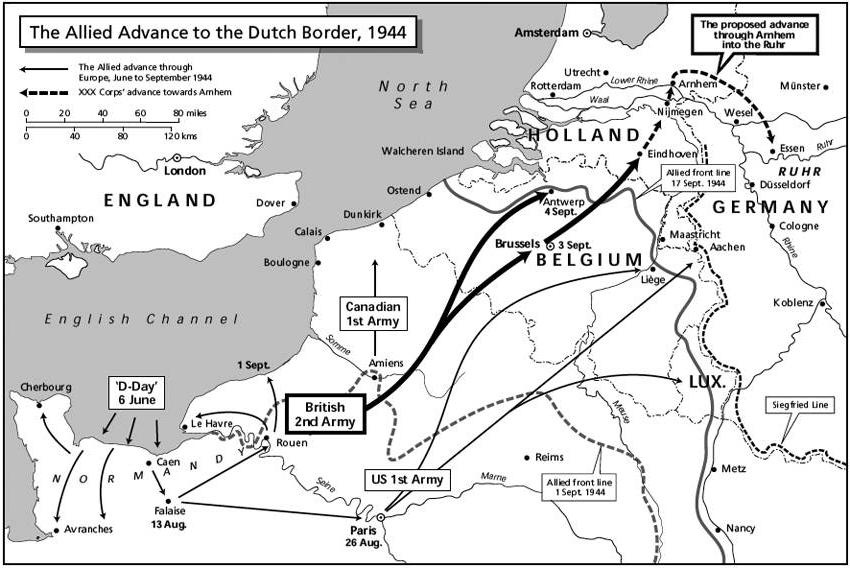 MAP 2 Operation Market Garden The Overall Plan - photo 1