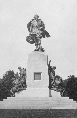 The Champlain monument in Orillia Ontario It was unveiled on July 1 1925 at - photo 1