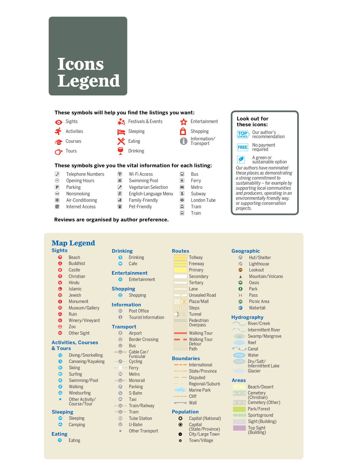 GETTING THE MOST OUT OF LONELY PLANET MAPS E-reader devices vary in their - photo 2