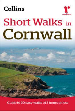 Collins Maps Ramblers Short Walks in Cornwall