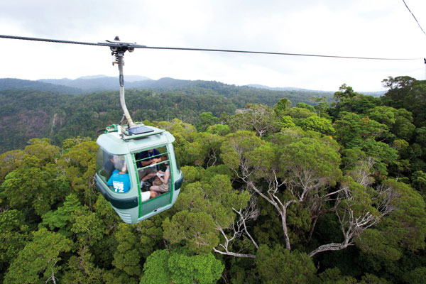 One of the best ways to experience Barron Gorge is to soar above the trees - photo 4