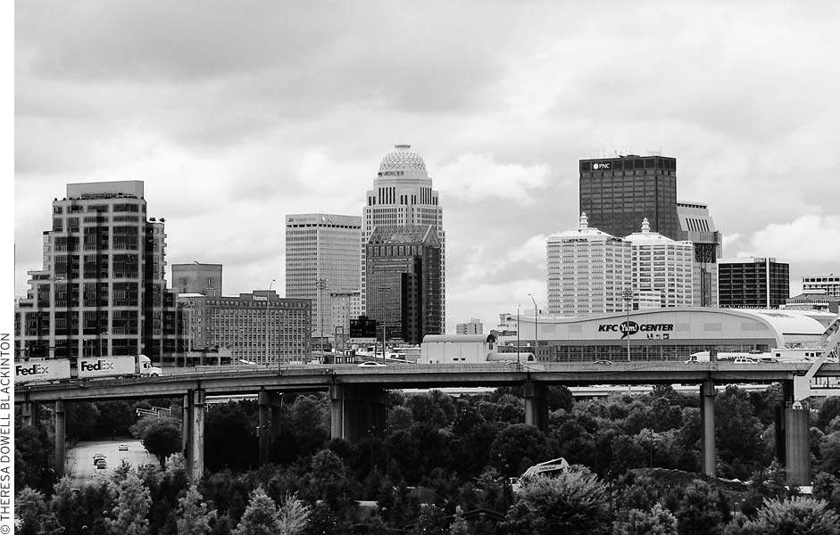 Louisvilles skyline as seen from the Big 4 Bridge Louisville tourism spikes in - photo 5