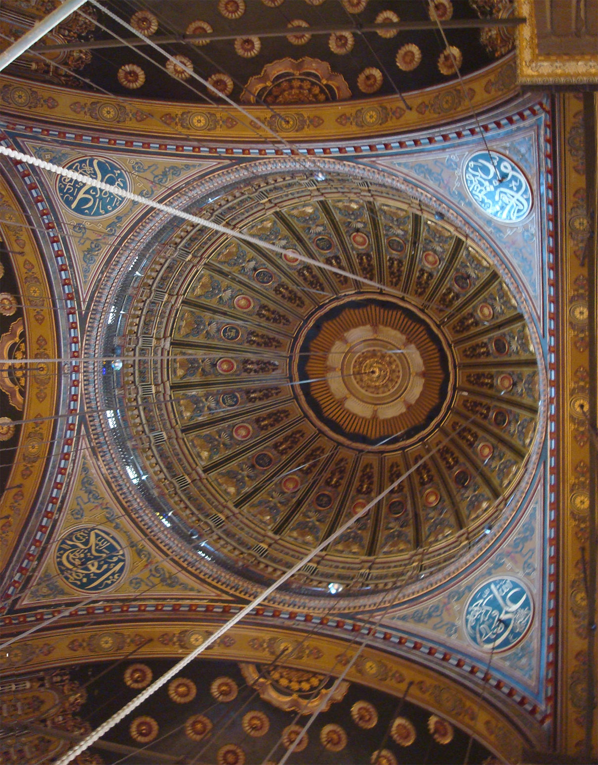 Muhammad Ali Mosque dome detail the Citadel Cairo Ottoman style 18321857 - photo 9