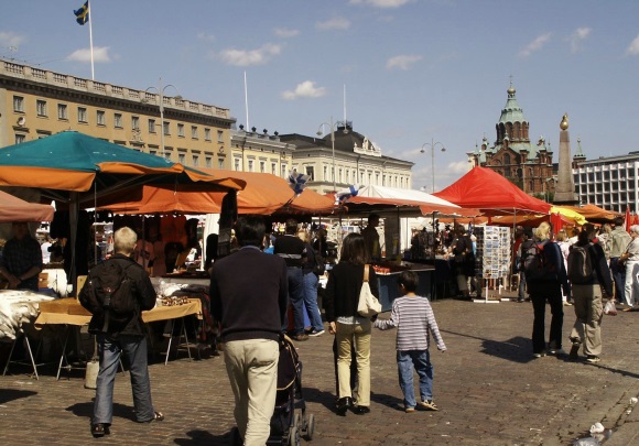 A few steps south of Senate Square is a feast for your eyes the Market - photo 2