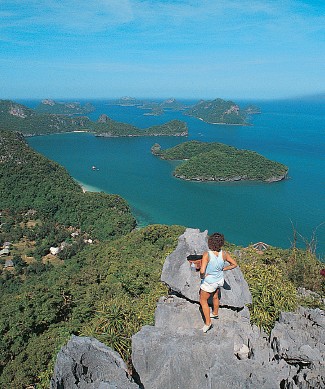 Looking out to sea across a garland of emerald islets the central part of Ko - photo 14