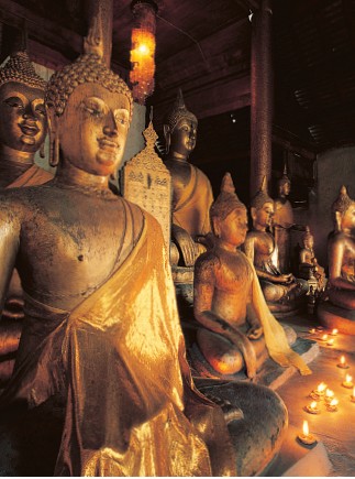 Gilded Buddhas at Wat Chiang Man the oldest temple in the city founded by - photo 19