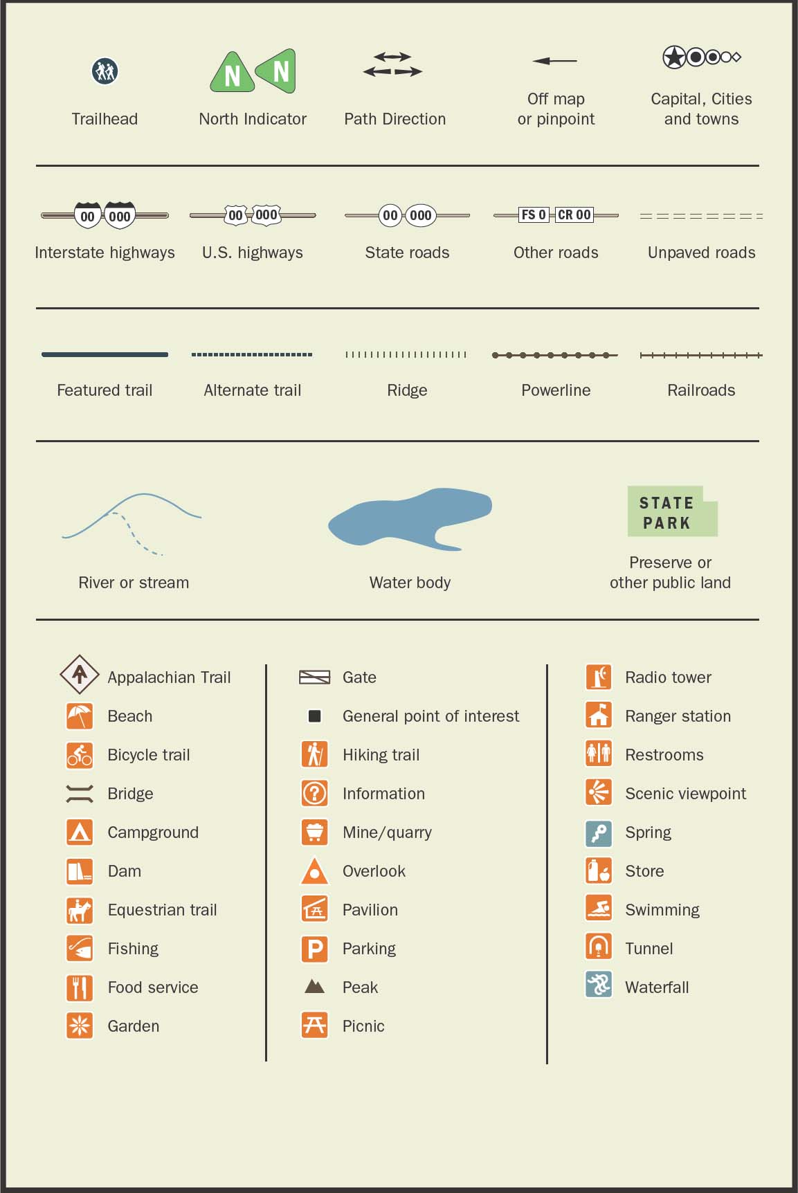 Overview Map Key Five-Star Trails Asheville Your Guide to the Areas Most - photo 3