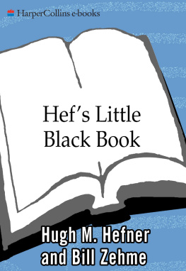 Hugh M. Hefner Hefs Little Black Book