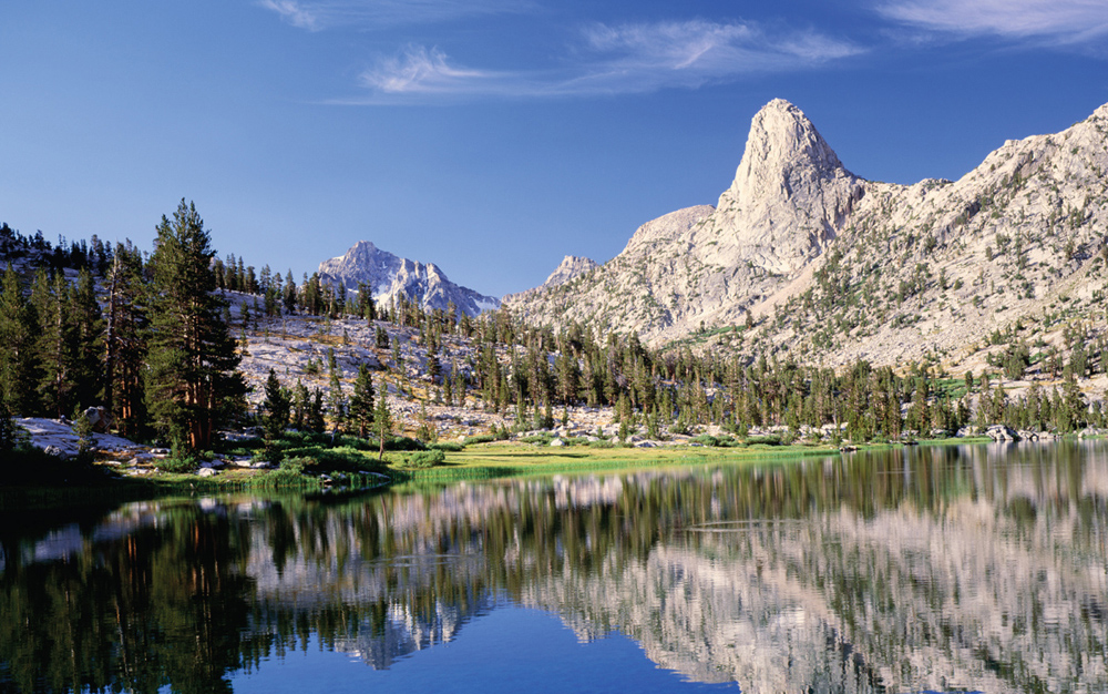 Fin Dome presides over 60 Lakes and Rae Lakes Basins Marmots forage for - photo 14