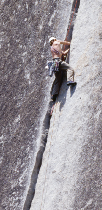 Middle Palisade overlooks Palisade Creek as it begins its steep journey to the - photo 8