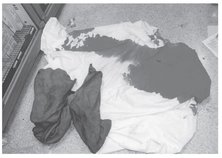 The blood-stained undershirt worn by Officer Lois Marrero The fatal bullet - photo 8