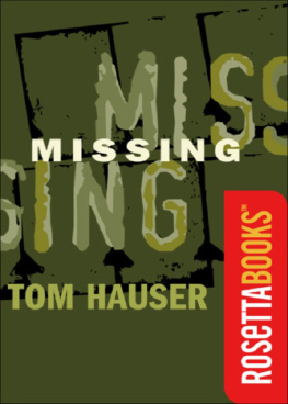 Tom Hauser Missing