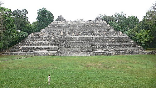 Caana Pyramid at Caracol Animals at the Belize Zoo are housed in naturalistic - photo 2