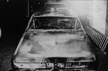 Doug Gissendaners car was burned to its frame Photo courtesy of the Gwinnett - photo 20