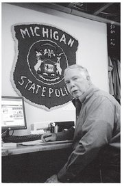 Detective Sergeant Bob Ball was the first Michigan State Policeman on the scene - photo 15