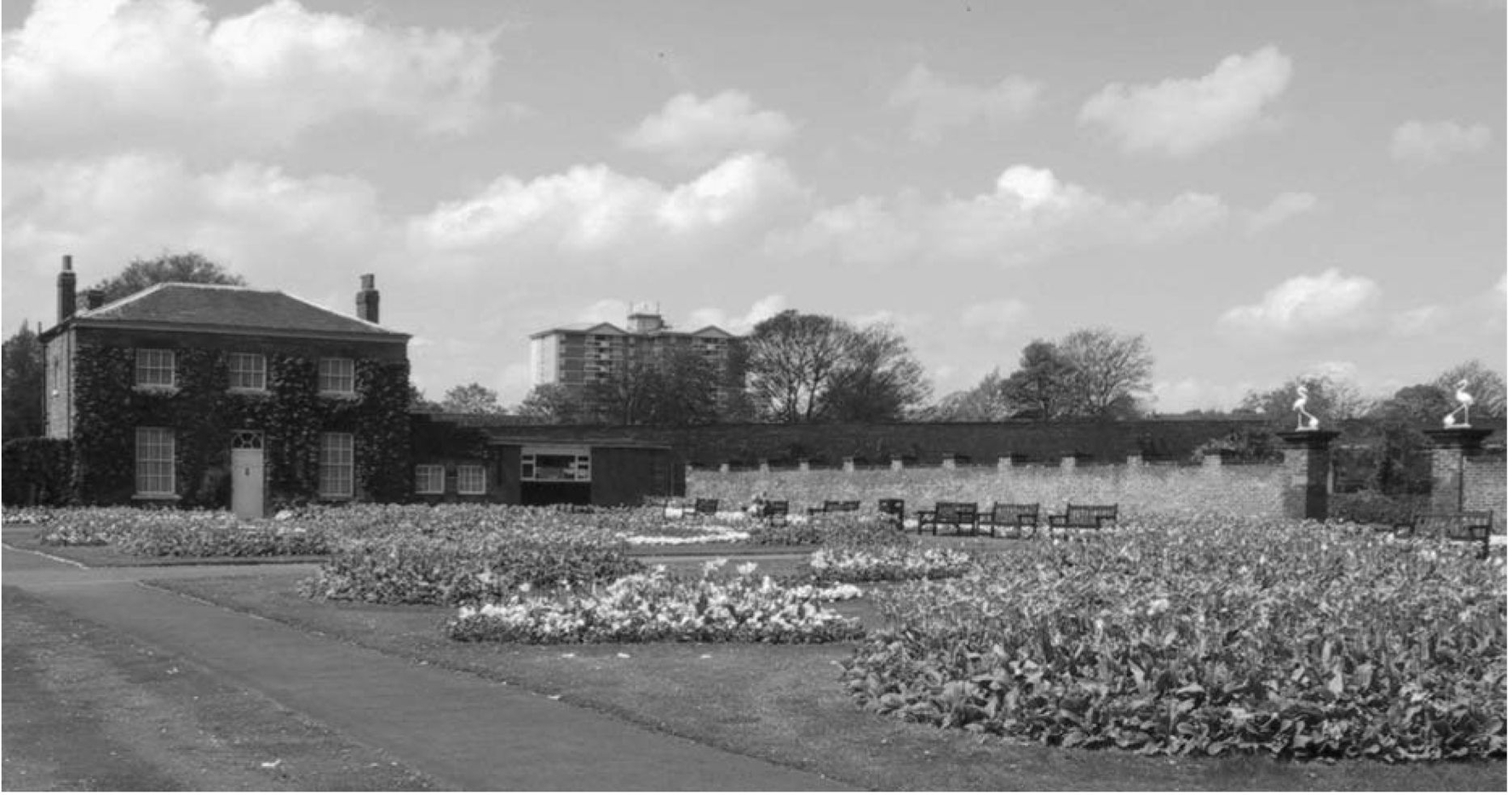 The formal gardens in Thornes Park in 2005 The author Small wonder that at - photo 4