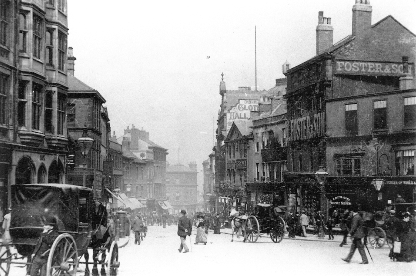 A view of central Sheffield in the late Victorian period High Street seen - photo 5