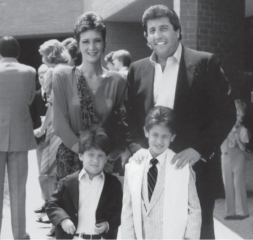 A happy family celebrates the first Holy Communion of Tony Ciaglia age seven - photo 3