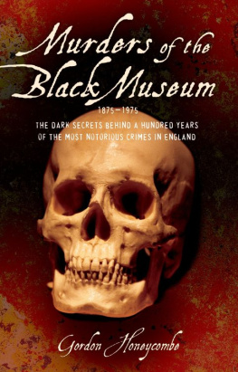 Gordon Honeycombe Murder of the Black Museum