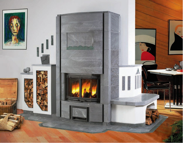 Photo courtesy of Tulikivi Corporation MASONRY HEATERS Designing - photo 2